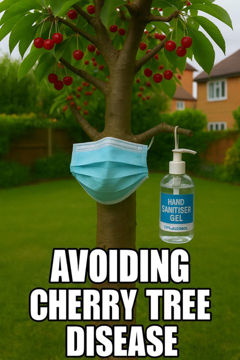 What pests and diseases affect cherries in pots?